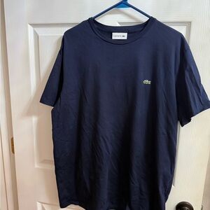 Lacoste Men's Dark Blue Short Sleeve Tee